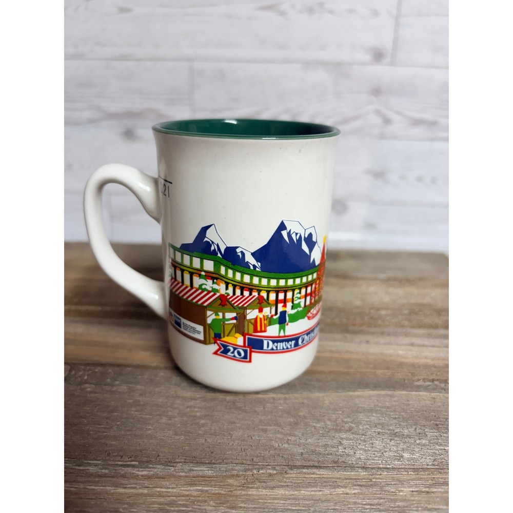 Denver Christkindlmarket 2023 Ceramic Mug 0.2L Gluhwein Cup Civic Center Park